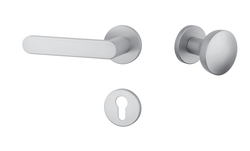 Klika na dveře AS - ALORA - R 7S OCS - Chrom broušený