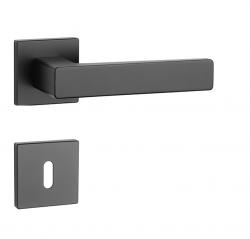 Klika na dveře AS - ERICA - HR 7S BS - Černá matná