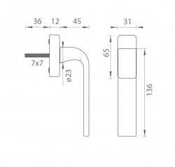 Klika na eurookno TI - DK - CINTO - HR 2732Q NP - Nikl perla (142)