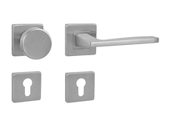 Klika na dveře MP - MODERNA - HR BN - Broušená nerez