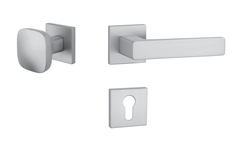 Klika na dveře AS - ERICA - HR 7S OCS - Chrom broušený