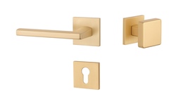 Klika na dveře AT - PYROLA - HR 7S OLS - Mosaz broušená