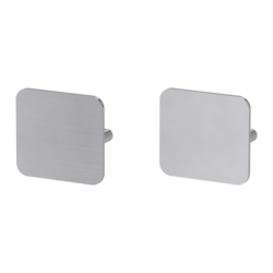 Rozeta ke klice GK - ROZETA ONE - HR BN - Broušená nerez (71)