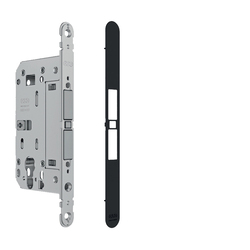 AGB - Magnetický zámek TOUCH & CLOSE PZ s krytkou - 50 BS - Černá matná