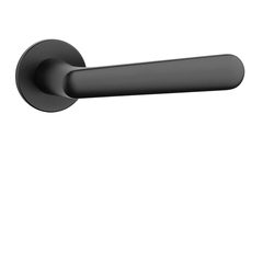 Klika na dveře AS - ARIA - R 5S BS - Černá matná