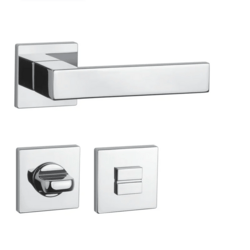 Klika na dveře AS - PINA - HR 7S OC - Chrom lesklý