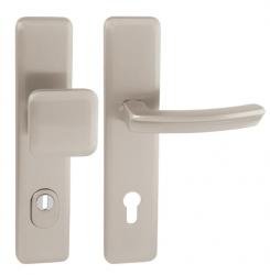 Zpevněné kování MI - QB SECUR / ARTE PLUS ONS - Nikl broušený