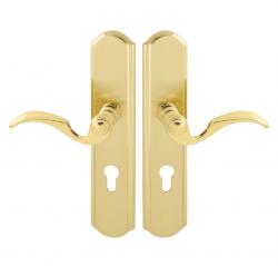 Zpevněné kování MI - LYON / RAMA OLV/OLS - Mosaz leštěná lakovaná / mosaz broušená