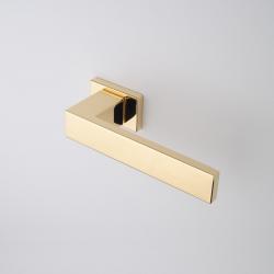 Klika na dveře AS - PINA - RT 7S OLV - Mosaz leštěná lakovaná