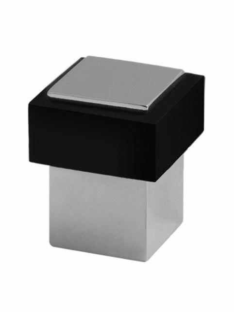 TI - Zarážka dveří hranatá - 2617 OC - ​​Chrom lesklý (03)