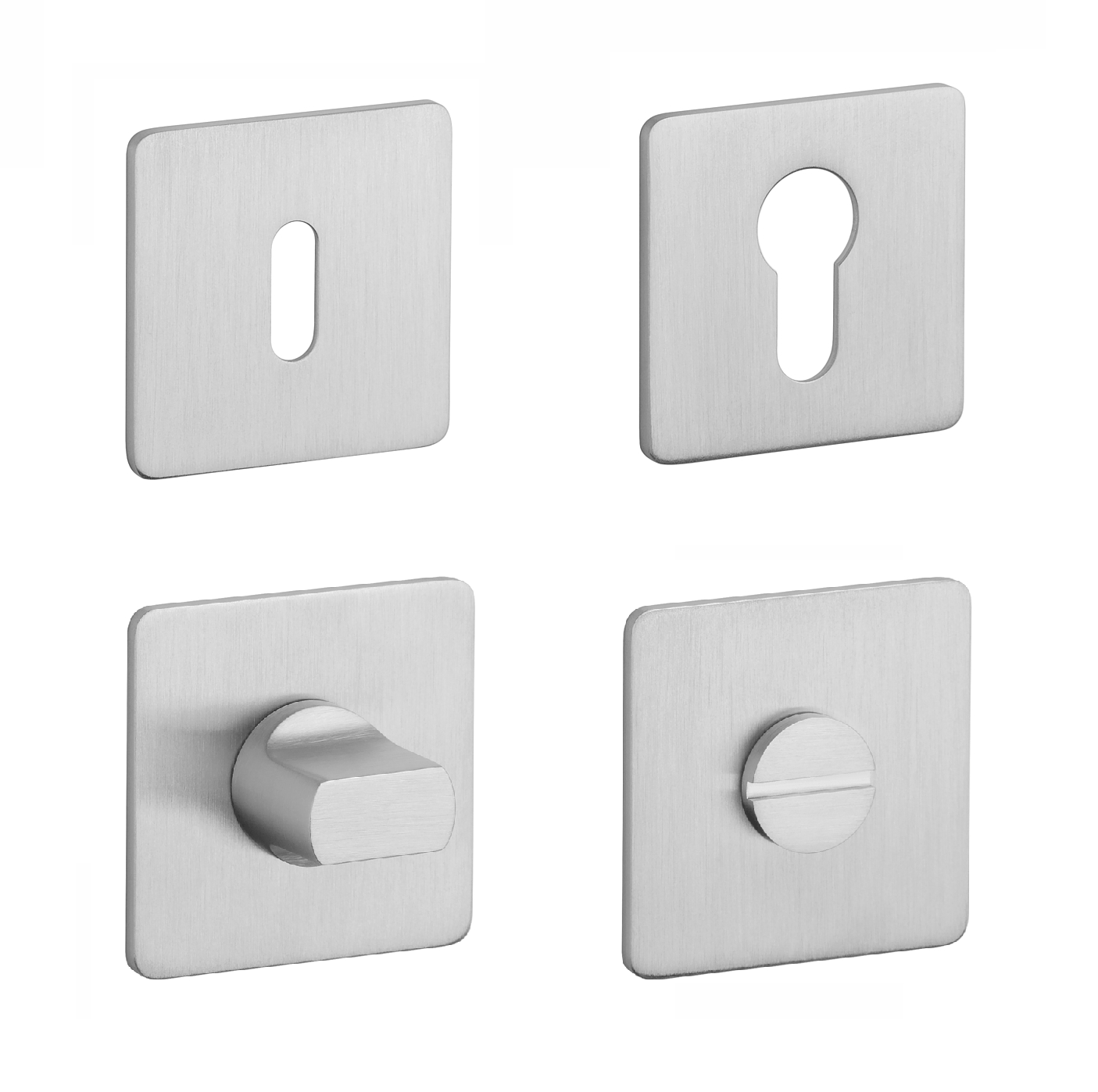 Rozeta ke klice SH - ROZETA - HR 3SM BN - Broušená nerez