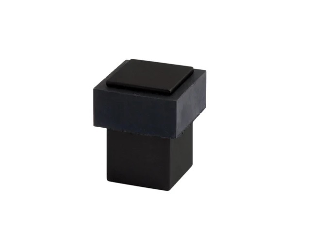 TI - Zarážka dveří hranatá - 2617 BVOC - Černý velvet chrom (128)