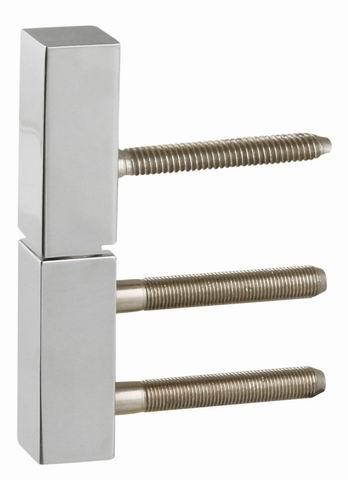 TI - Hranatá krytka na závěs - 0251 OC - ​​Chrom lesklý (03)