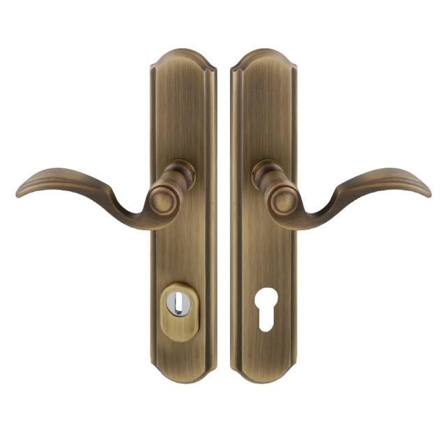 Zpevněné kování MI - LYON / RAMA PLUS OGS - Bronz česaný matný