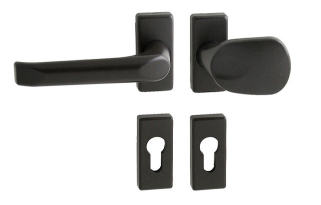 Zpevněné kování WA - FELIX - UR Hnědošedá (RAL 8019)