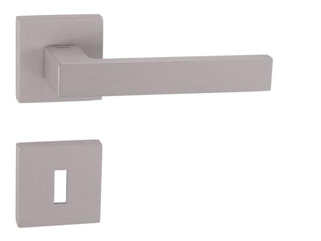 Klika na dveře TI - SQUARE - HR 2275Q NP - Nikl perla (142)