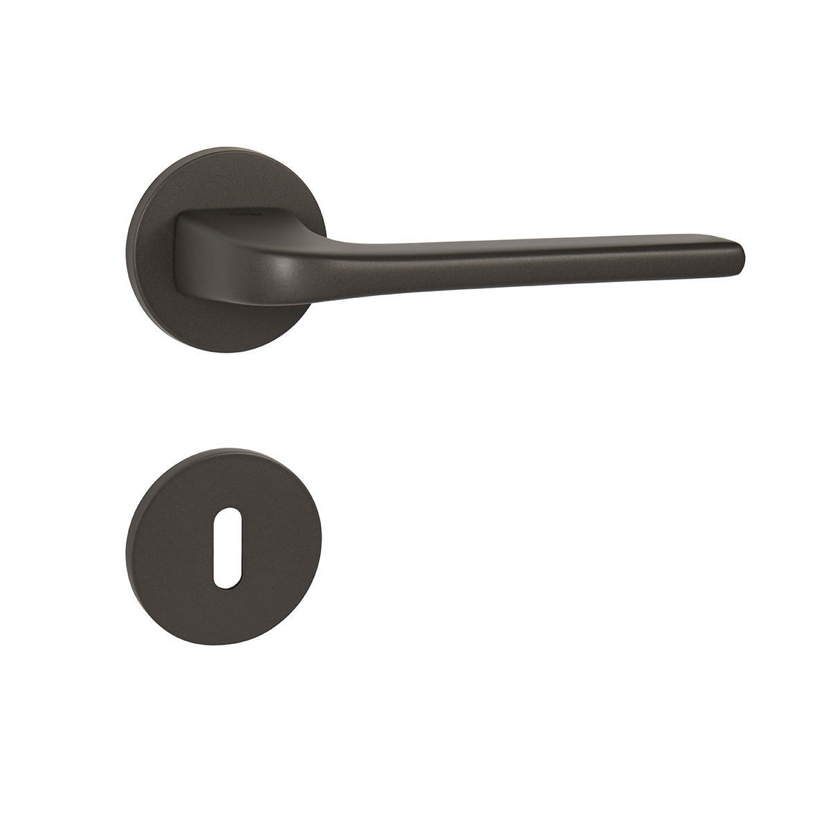 Klika na dveře TI - DARA - R 4007 5S T - Titan (141)