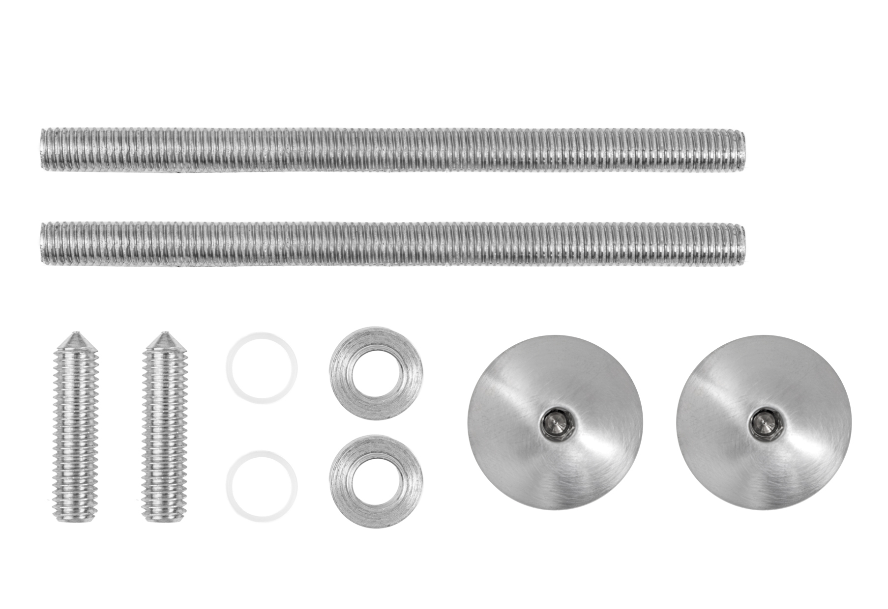 Spojovací materiál pro madlo CB - Spojovací materiál pro ks DŘEVO Chrom lesklý (CR)