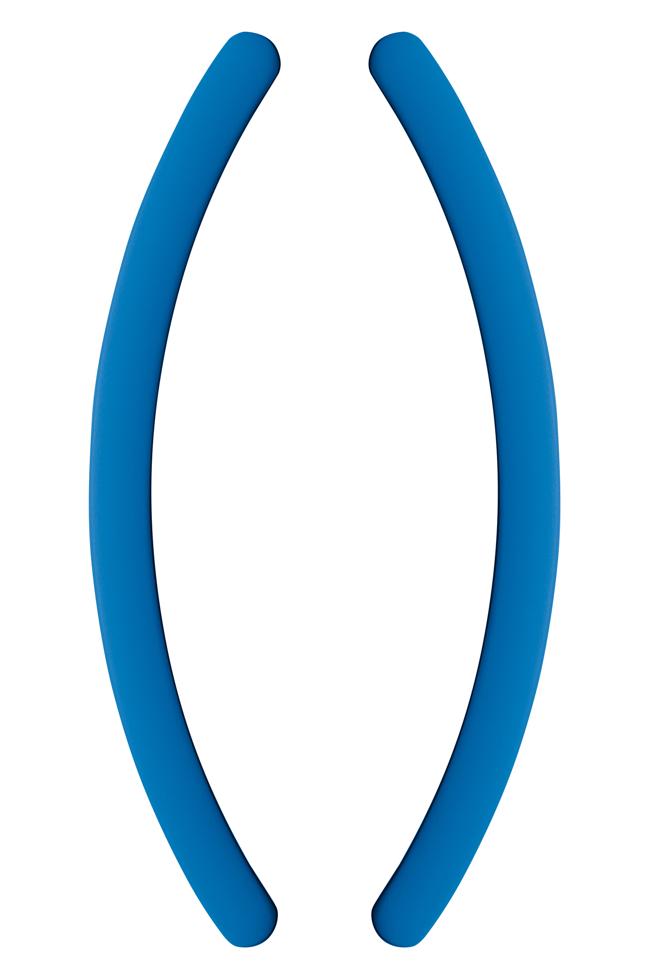 CB - MADLO NA POSUVNÉ DVEŘE ONE - pár Modrá matná tmavá (C12)