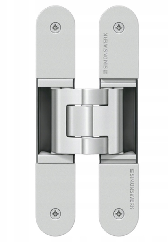 SK - Skrytý závěs TECTUS 340 3D F1 - Stříbrný elox