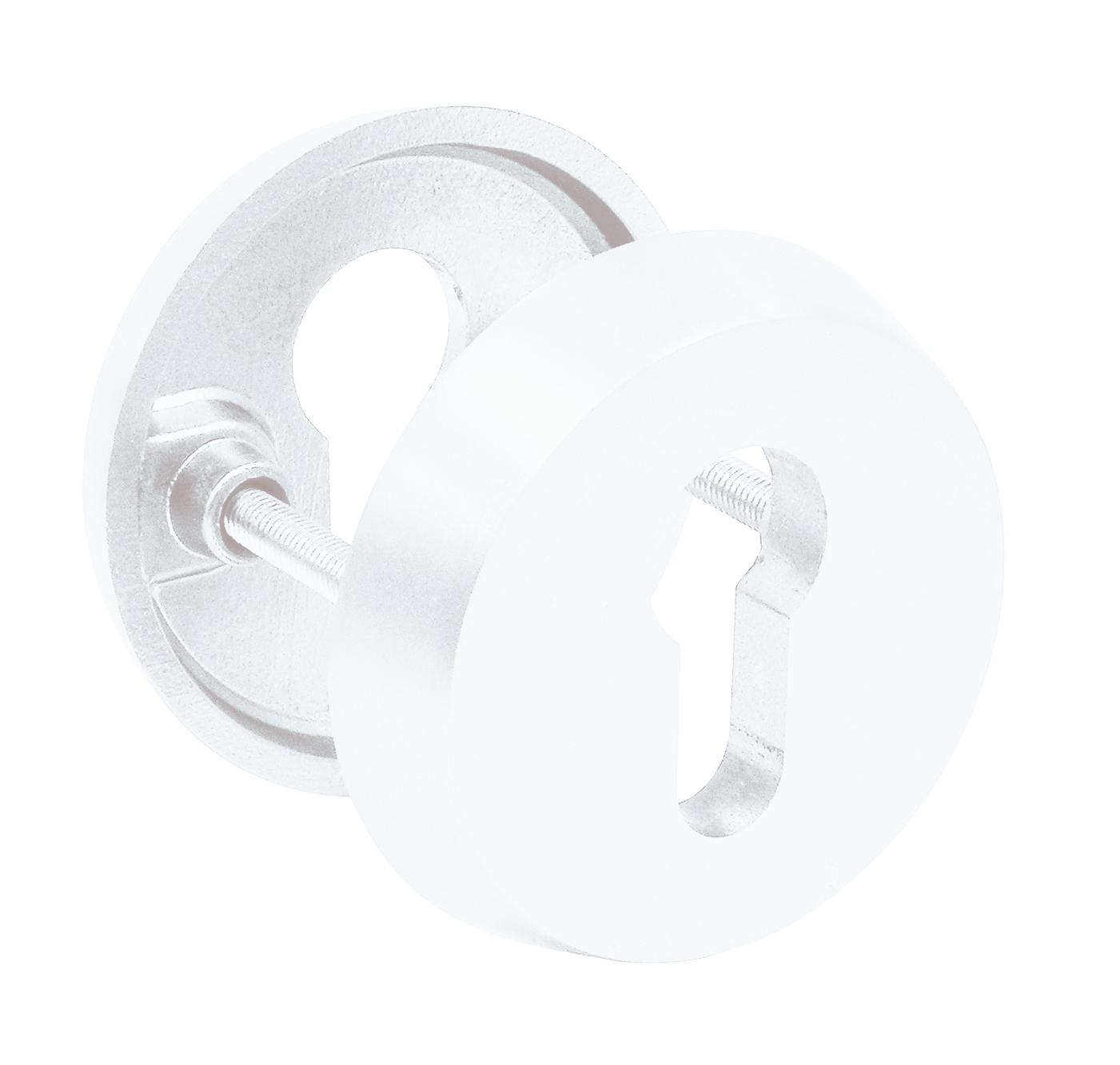 AXA - ROZETA Bílá komaxit