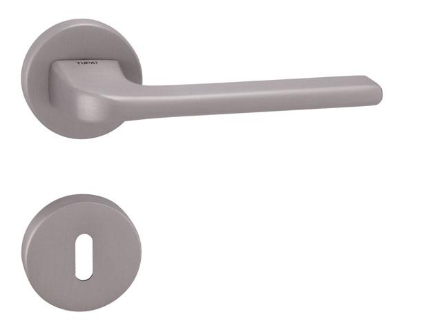 Klika na dveře TI - DARA - R 4007 NP - Nikl perla