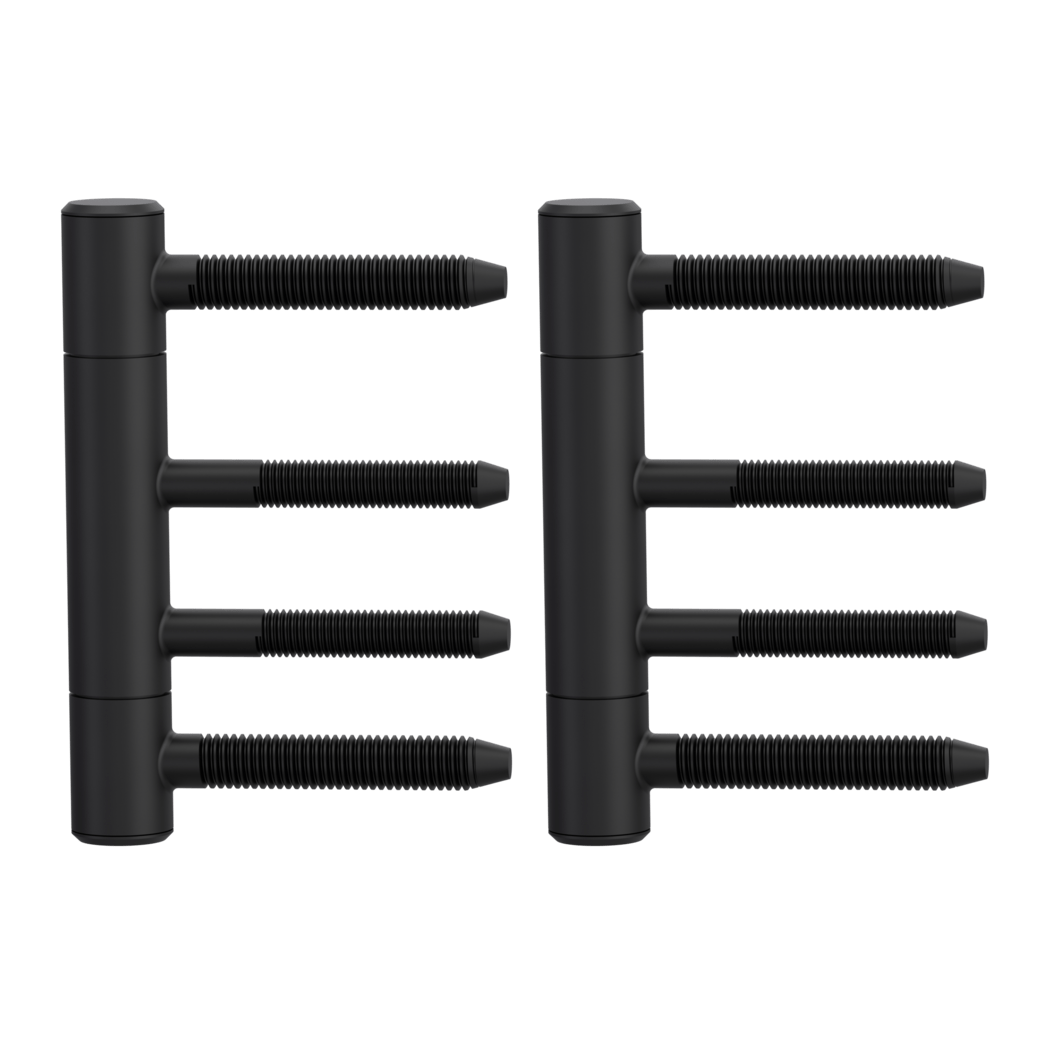 GK - Panty AXUM 9301 - dřevěný rám Grafit černá (88)