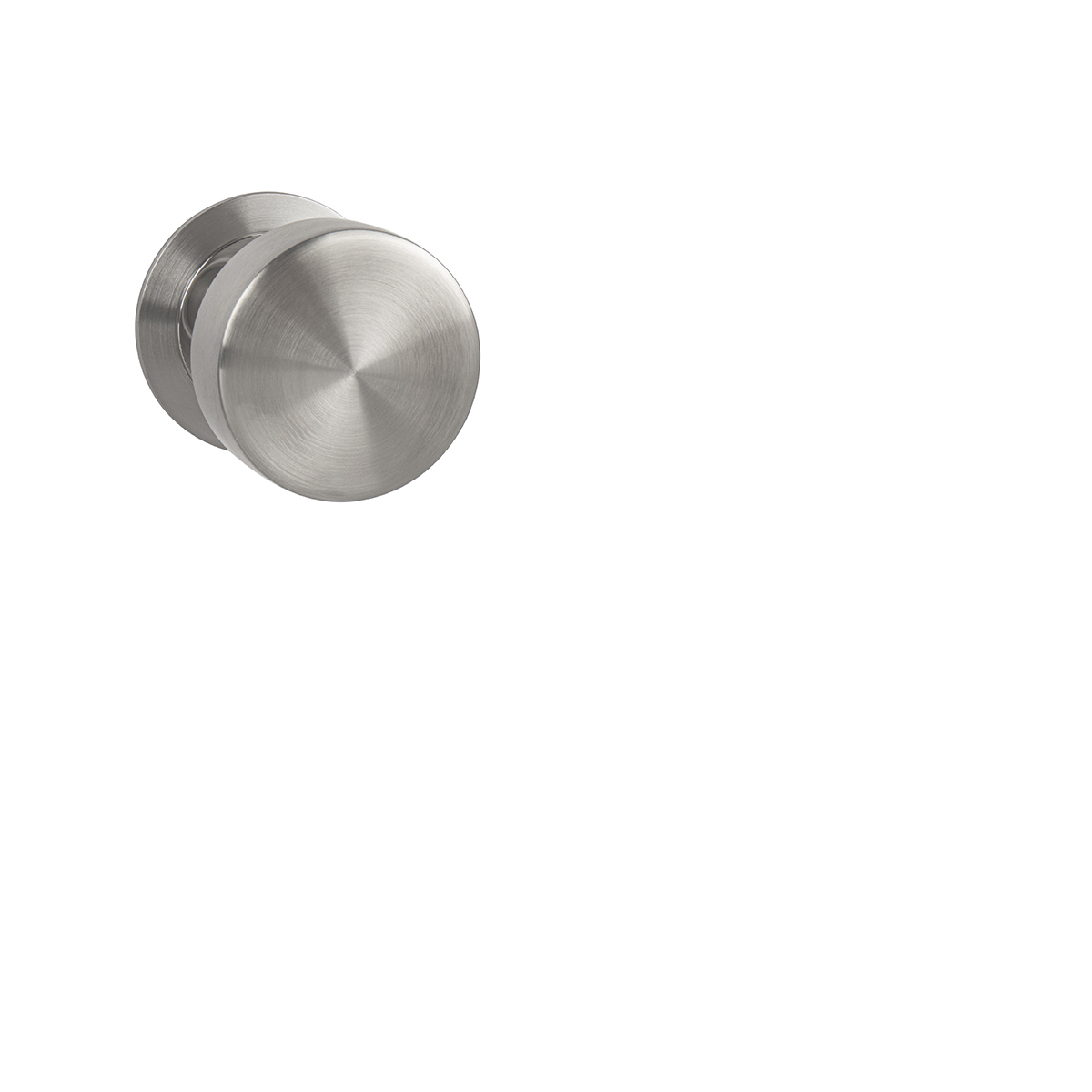 Koule na dveře MP - KOULE - R 3SM BN/LN - Broušená nerez / leštěná nerez