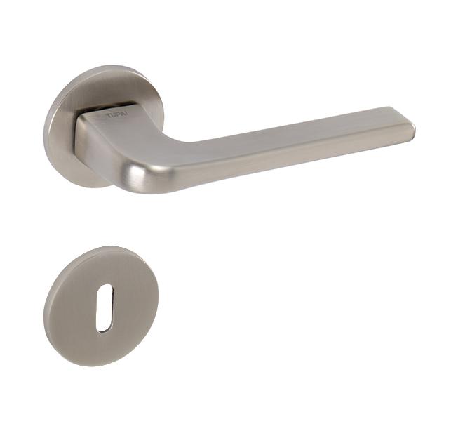 Klika na dveře TI - DARA - R 4007 5S ONS PVD - Nikl broušený PVD (163)