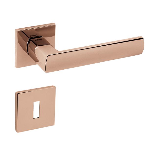 Klika na dveře TI - POPULAR - HR 4161Q 5S PVD CUL - PVD Lesklá měď