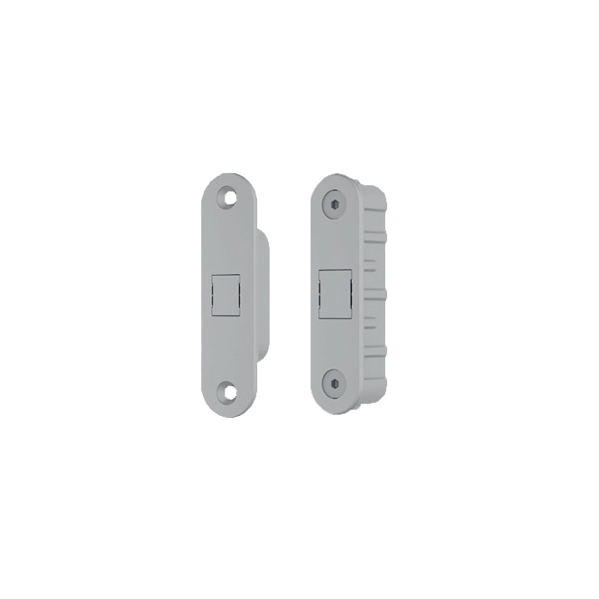 AGB - TOUCH set pevných magnetů - hliník/dřevo Šedá matná