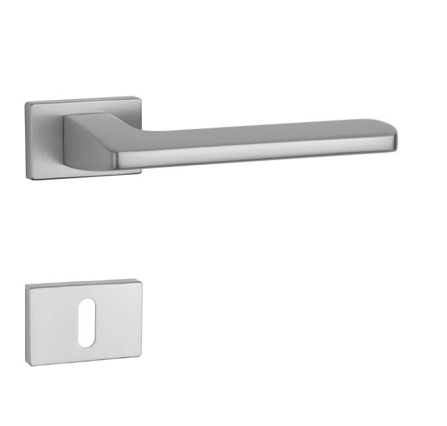 Klika na dveře AS - YUKA - RT 7S OCS - Chrom broušený