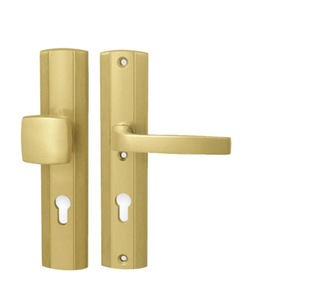 Bezpečnostní kování AXA - PRESTIGE F3 - Zlatý elox