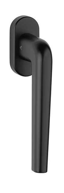 Klika na eurookno AT - DK - FUNKIA - R BS - Černá matná