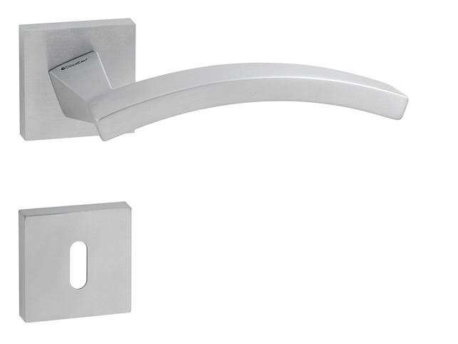 Klika na dveře LI - PROFILO - HR OCS - Chrom broušený