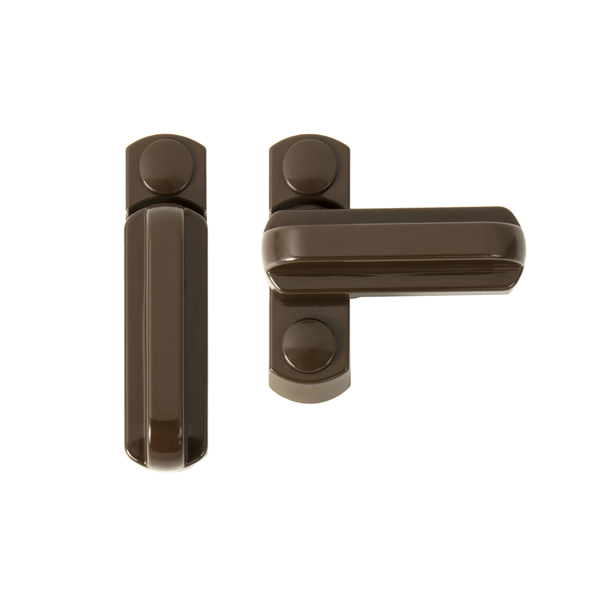 PD - Otočná západka bez uzamykání HNM.T - Hnědá matná tmavá (RAL8016)