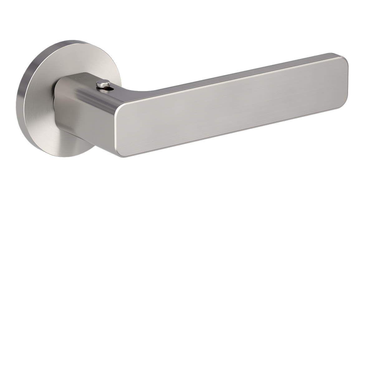 Klika na dveře GK - VAYA 265 MINIMAL MODERN - R S2L s uzamykáním Velvet šedá (22)