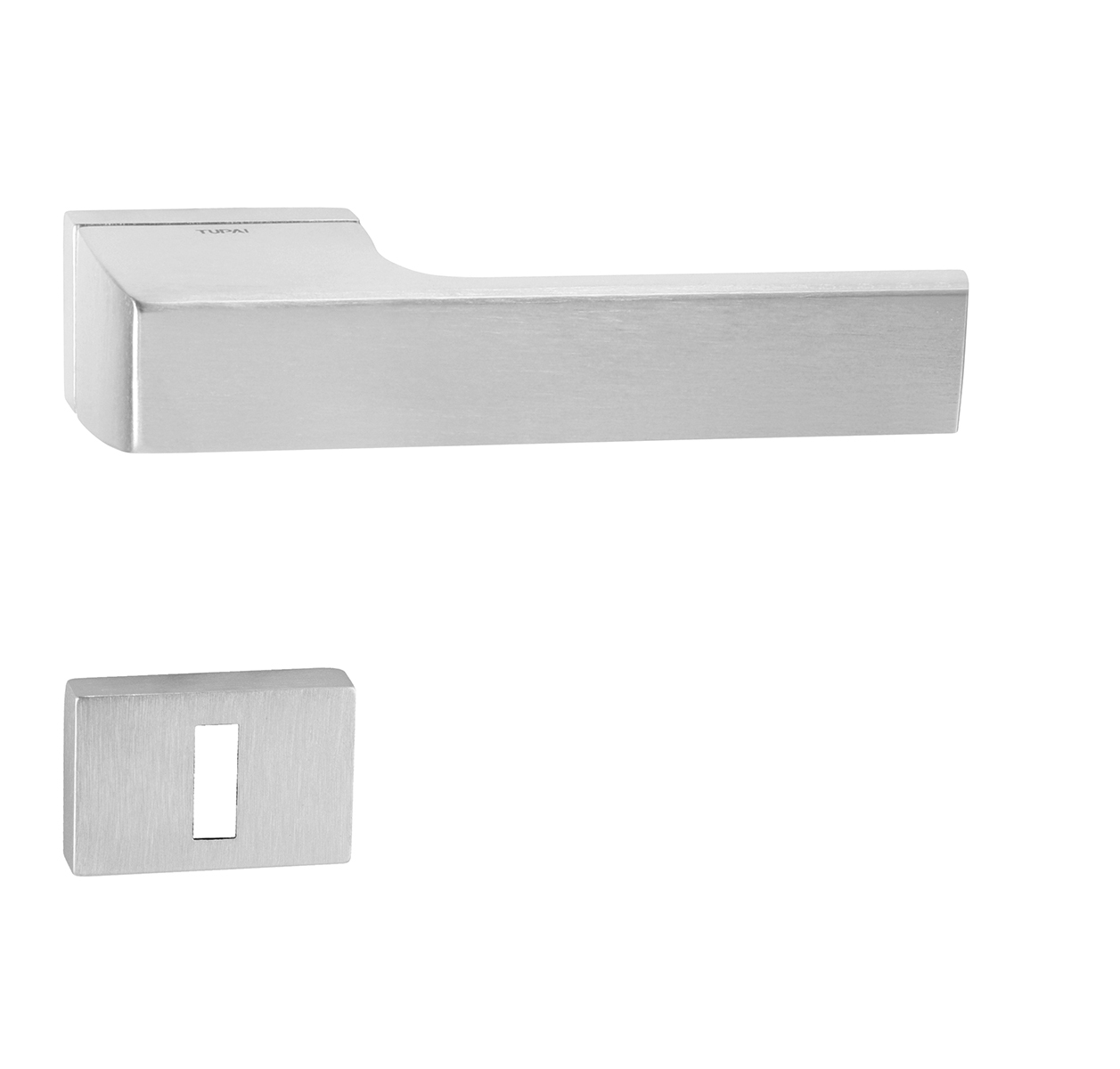 Klika na dveře TI - MELODY - RT5 3099 OCS - Chrom broušený (96)