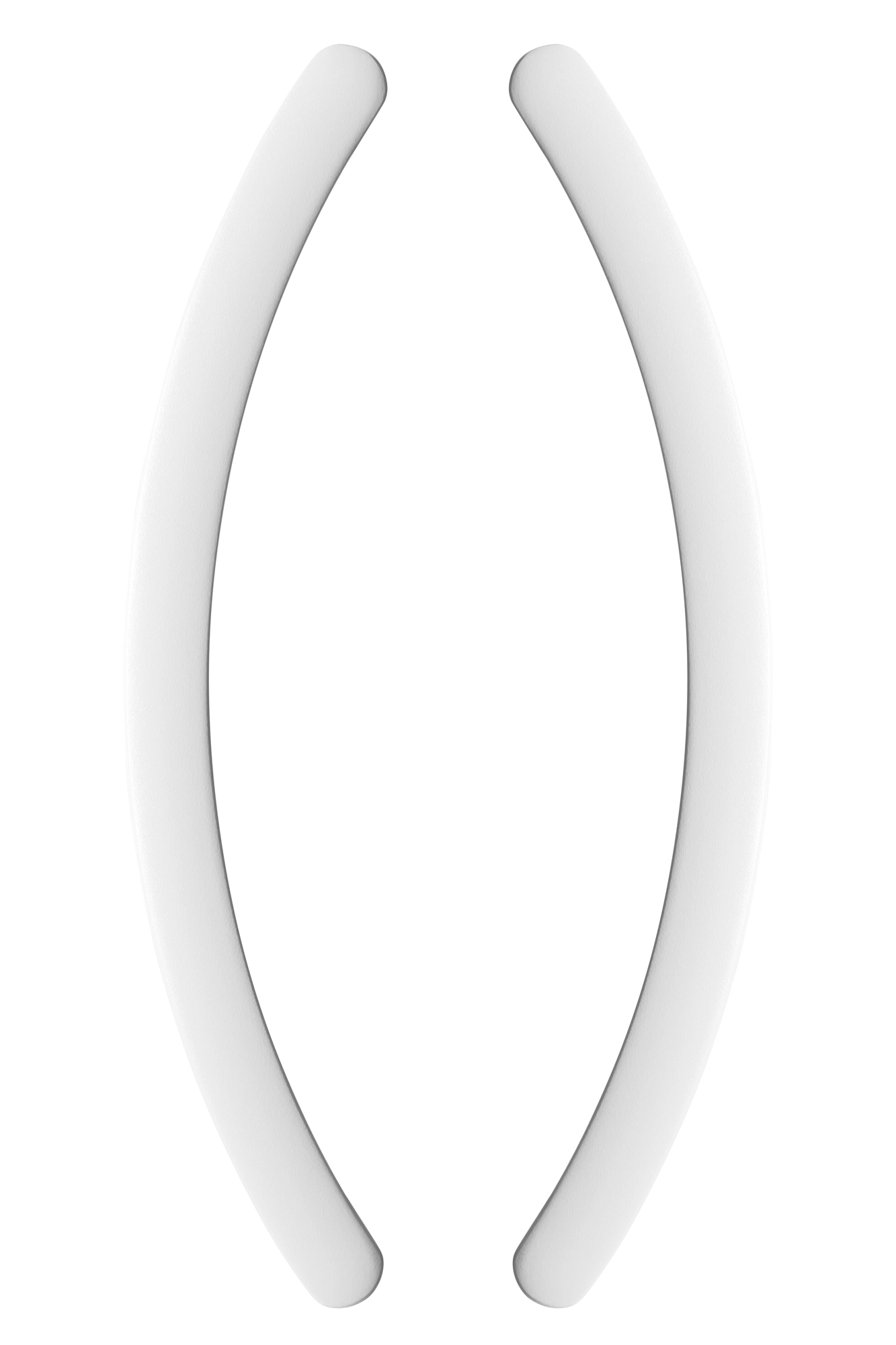 CB - MADLO NA POSUVNÉ DVEŘE ONE - pár Bílá matná (C01)