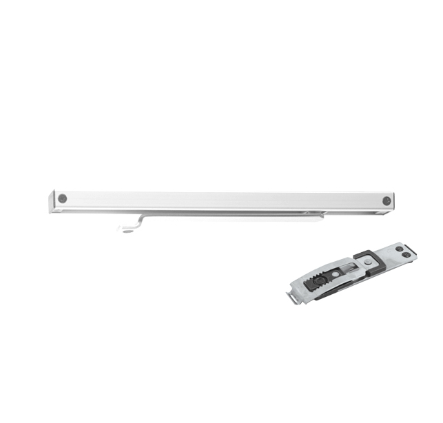 Ramínko k samozavírači GZ - Kluzná lišta k TS 1500 G s aretací B - Bílá