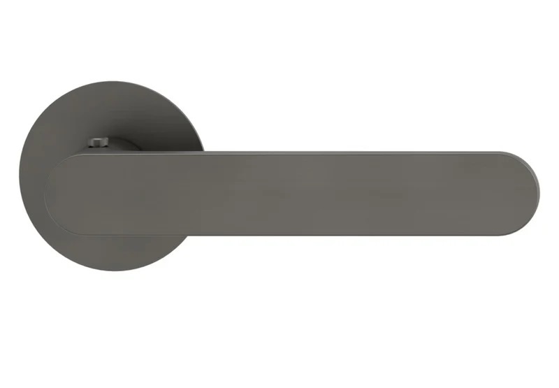 Klika na dveře GK - AVUS PIATTA S - R - S2L s uzamykáním Kašmír šedá (27)