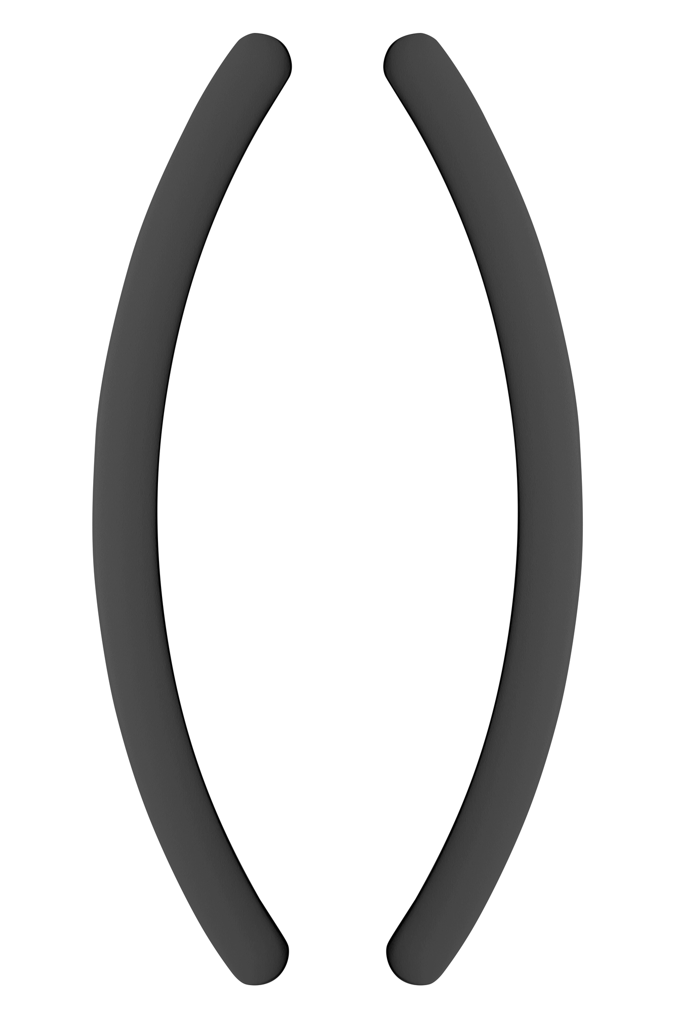 CB - MADLO NA POSUVNÉ DVEŘE ONE - pár Grafit matný (C05)