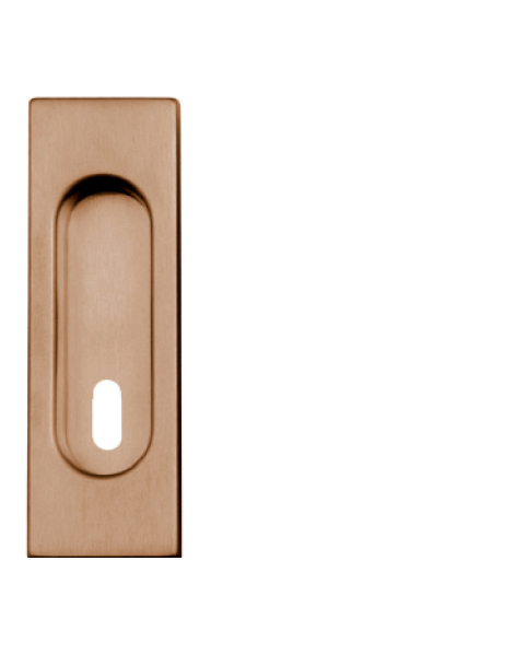 FT - Mušle hranatá BB / D - 3663AF CUS - Měď světlá matná