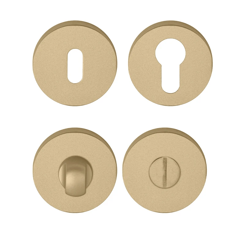 Rozeta ke klice FO - ROZETA - R OLSM - Mosaz broušená matná