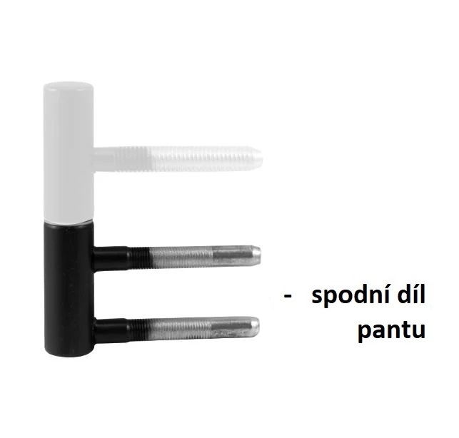 OV - Pant nenastavitelný spodní 101/15 Černá