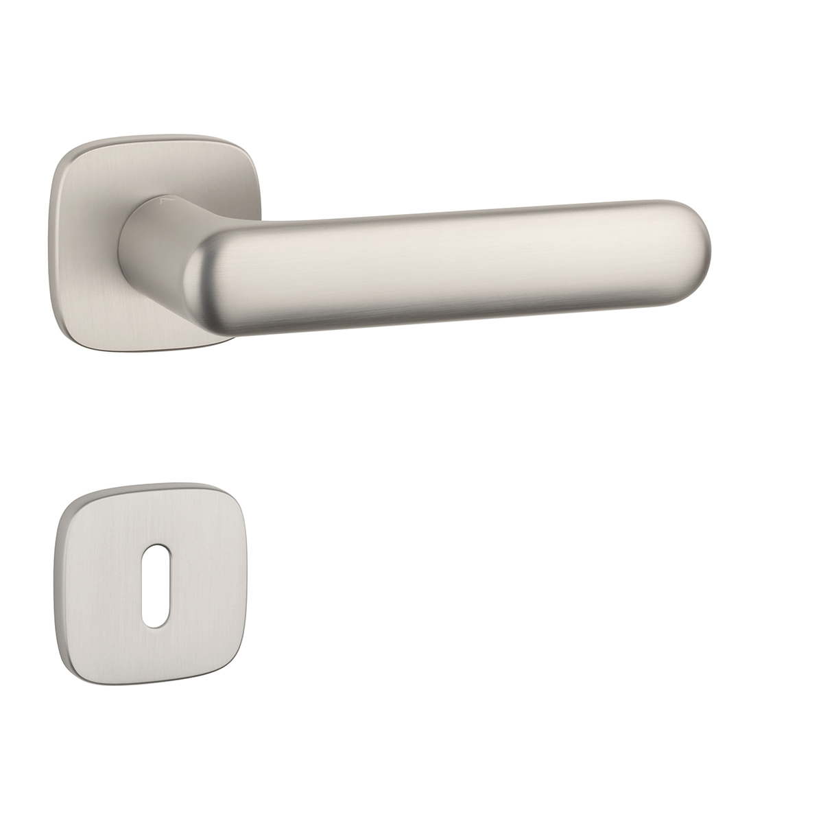 Klika na dveře AS - OLEA - QR 7S NP - Nikl perla