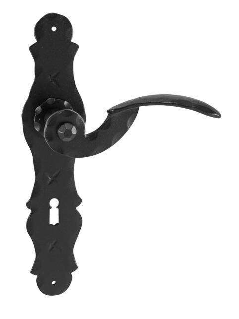 Klika na dveře GA - KONSTANZ Kovaná černá