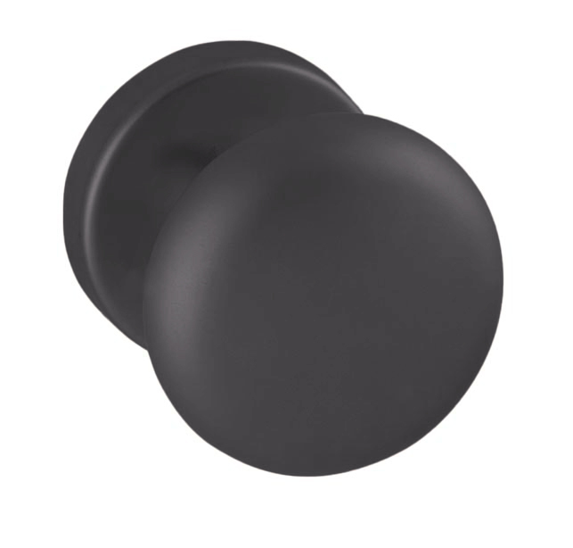 Koule na dveře TI - KOULE - R 589 BS PVD - Černá matná PVD (155)