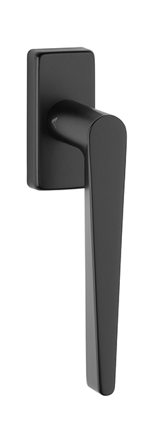 Klika na eurookno AT - DK - ARNICA - HR BS - Černá matná