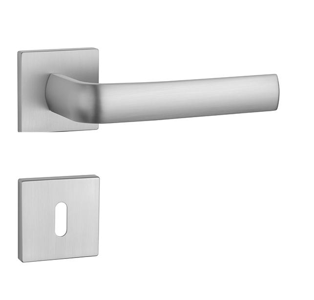 Klika na dveře AS - MELA - HR 7S OCS - Chrom broušený